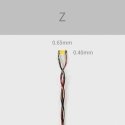 `Z` LED 7-19V AC/DC w/8` Wires 5-Pack -- Green, All Scales, Evan Designs UZ5