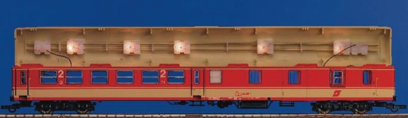 Universal lighting kit for 4-axled H0 wagons -- Universal-Beleuchtungssatz fr 4-achsige H0-Wagen -- HO - Roco F