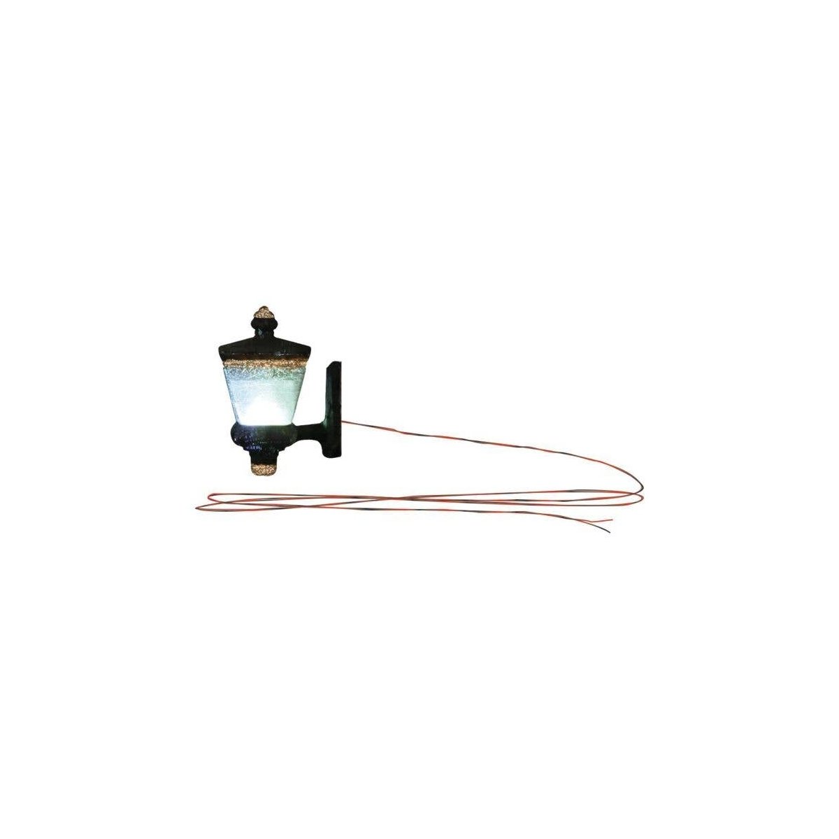 Just Plug(TM) Lights -- Wall-Mount Entry pkg(2), HO, Woodland Scenics 5655