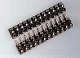 Plug & Socket Strip -- 12-Position, All Scales, Brawa Modellspielwaren 3093