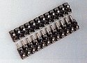 Plug & Socket Strip -- 12-Position, All Scales, Brawa Modellspielwaren 3093