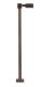 Single-Arm Square LED Light 3-Pack -- Bronze (Cool White LED) Scale Height: 15′ 4.6, HO, Atlas Model Railroad Co. 70000202