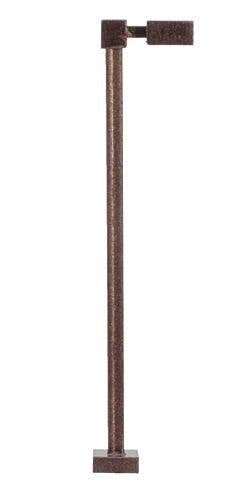 Single-Arm Square LED Light 3-Pack -- Bronze (Cool White LED) Scale Height: 15′ 4.6, HO, Atlas Model Railroad Co. 70000202