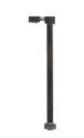 Single-Arm Square LED Light 3-Pack -- Black (cool white LED) 15 Scale Feet Tall, N, Atlas Model Railroad Co. 70000182