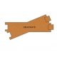 Pre-Cut Cork Bed HO,OO - 10 pcs - Proses CB-614-5