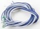 Mini LED w/10′ 25.4cm Wire Leads 4-Pack - Light Genie(TM) -- Green, HO, Model Rectifier Corp 25323