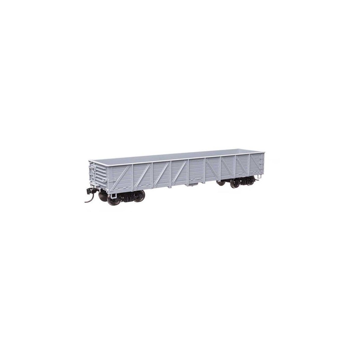 40′ 50-Ton Drop Bottom Gondola - Ready to Run -- Undecorated, HO, WalthersMainline 56100