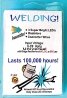 Welding LEDs - Universal 9-19V AC, DC & DCC pkg(3) -- 5mm, All Scales, Evan Designs U5W