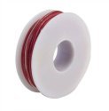 20 Gauge 1-Conductor Hookup Wire -- 48′ (red), All Scales, Wire Works 120100402