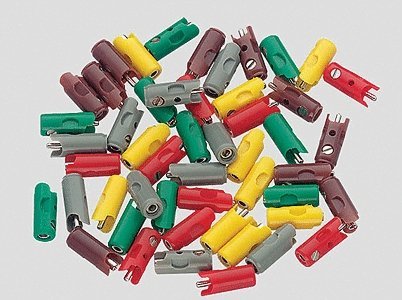 New Style Plugs pkg(10) -- Gray, All Scales, Marklin, Inc 71416