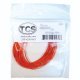 32-Gauge Wire - 10′ 3.05m Roll -- Orange, All Scales, Train Control Systems 1210