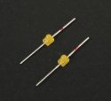 LEDs -- Yellow, 2mm, All Scales, Brawa Modellspielwaren 3295