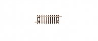 Straight track G60, TT, Roco 4080101