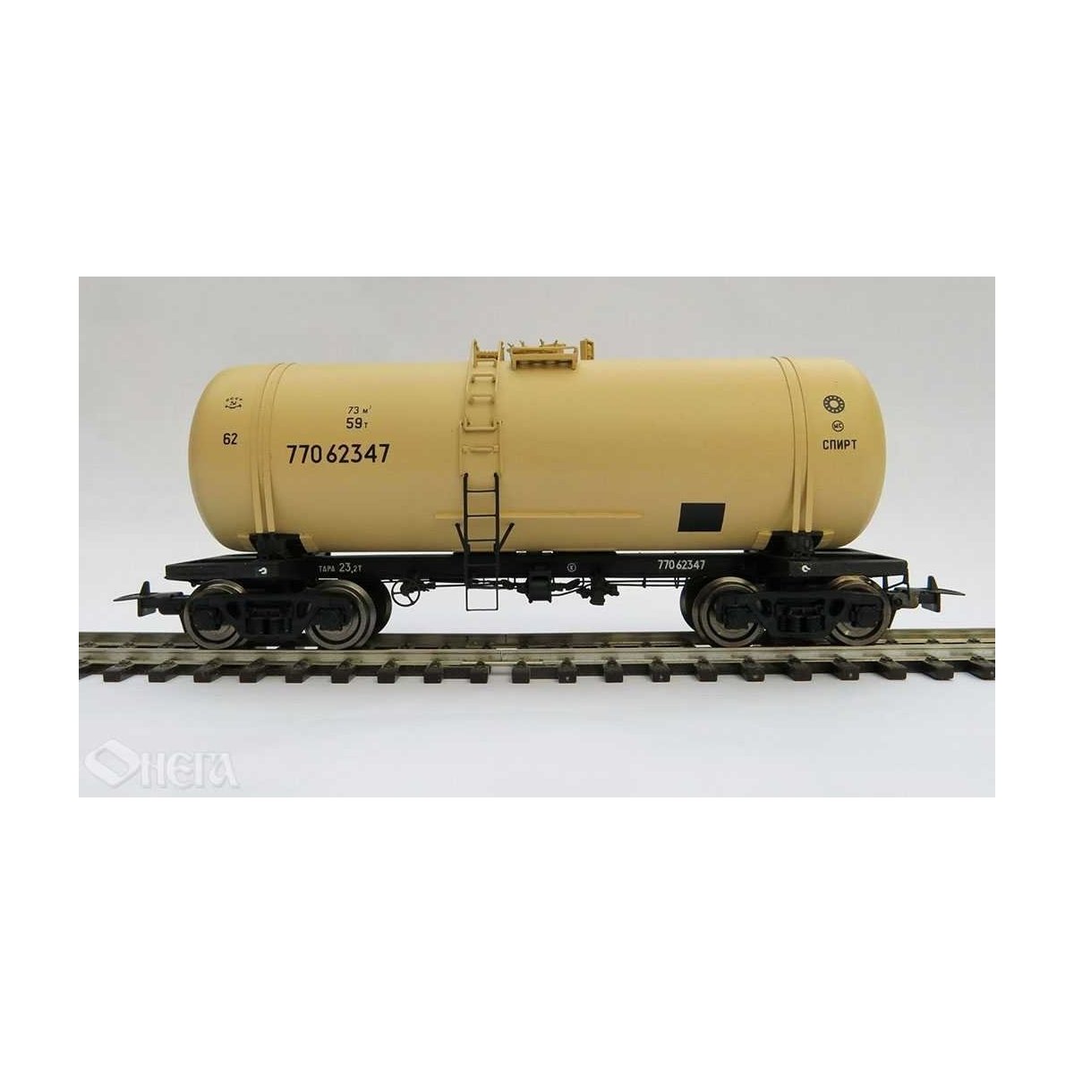 Tank wagon - wagon for alcohol - HO - Onega 15-1454-0001
