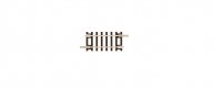 Straight track G44, TT, Roco 4080100