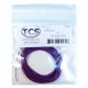30-Gauge, 7-Strand, .026 Diameter Wire - 10′ 3.05m Roll -- Violet (Purple), All Scales, Train Control Systems 1202