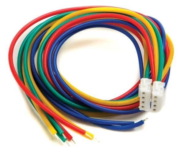 4-Pin Male Connector w/Wire Leads - Light Genie(TM) -- pkg(2), HO, Model Rectifier Corp 25101
