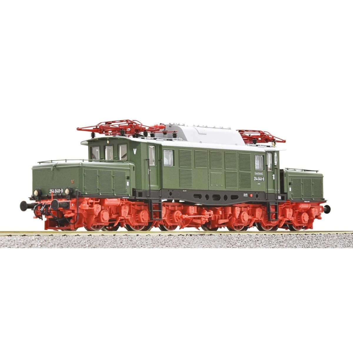 Electric locomotive -- Elektrolokomotive -- class 254 - DR - HO - Roco Fleischmann 71356