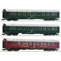 Passenger coaches -- Reisezugwagen -- 3-piece set 2 - HO - Roco Fleischmann 6200029