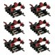 Buffer Stop with Flashing Light - 6 pack - HO-OO - Proses BF-HO-12-6