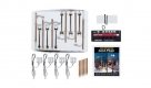 Double Lamp Post & Wooden Pole Streetlight- Just Plug Value Pack -- 6 of Each with Light Hub, HO, Woodland Scenics 5902