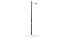 Wooden Pole Streetlight - Just Plug Value Pack -- With Light Hub pkg(12), N, Woodland Scenics 5912