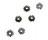 Steel Bevel Gear Upgrade -- For Bachmann Spectrum HO 3-Truck Shay pkg(6), HO, Northwest Short Line 28006