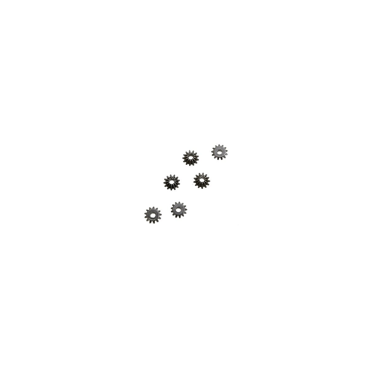Steel Bevel Gear Upgrade -- For Bachmann Spectrum HO 3-Truck Shay pkg(6), HO, Northwest Short Line 28006
