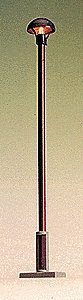 Modern Street Light -- 3-15/16′ 100mm Height, HO, Brawa Modellspielwaren 5019