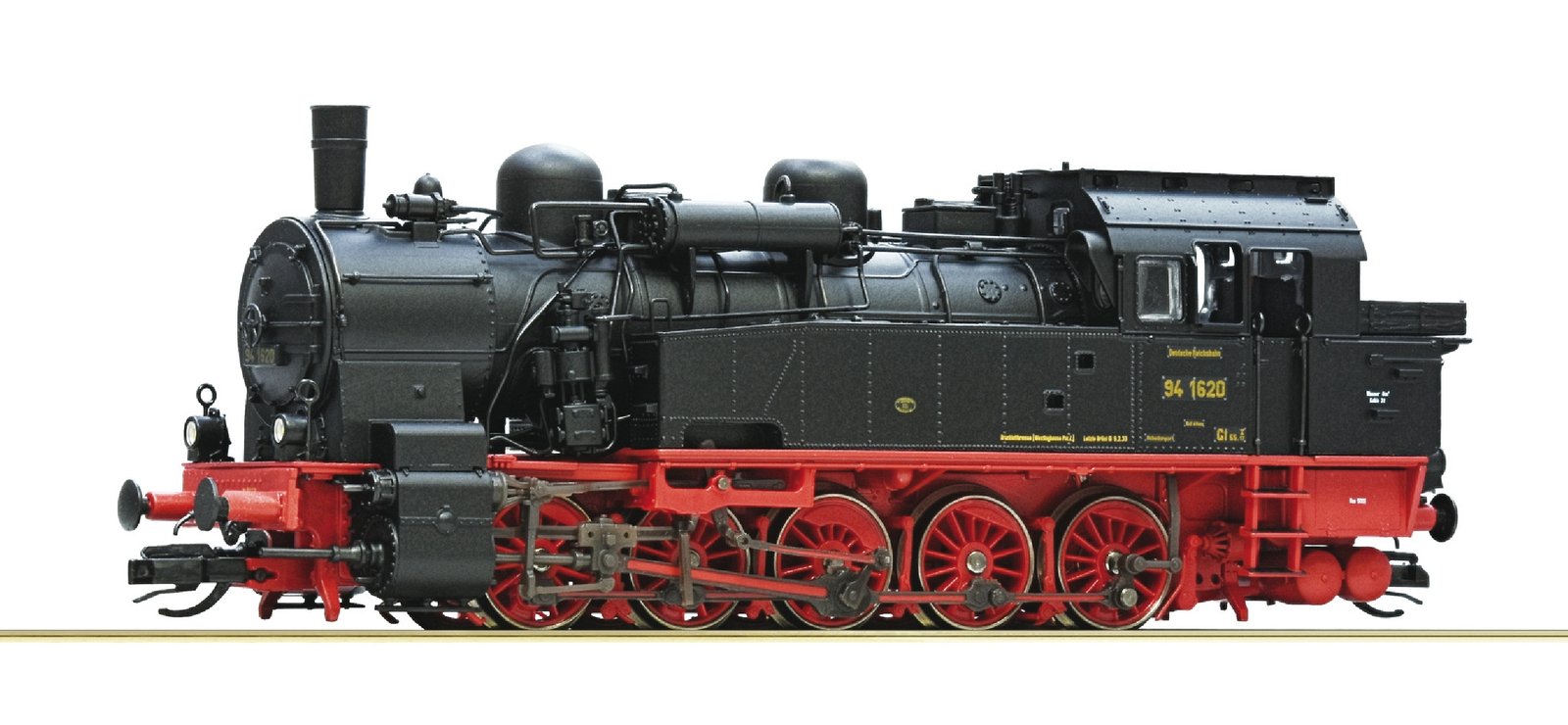 Steam locomotive class 94.5-18, DRG, TT, Roco 7180005