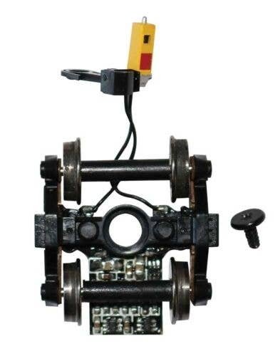 Truck-Mounted, Track-Powered Flashing LED End-of-Train Device -- Roller Bearing Truck, HO, Bachmann Industries 42907