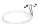 DVSL108 Fiber-Lit Double Swan/Goose Neck Lamps -- pkg(2), HO, Dwarvin SL108