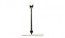 Just Plug(TM) - Double Lamp Post pkg(3), HO, Woodland Scenics 5632