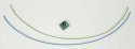 Ultra-Miniature Simulator Circuit Board - DCC & Stationary Use Input 6-18V DC -- Rotating Bea, All Scales, Ngineering N8042