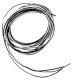 30 Gauge Ultra Flexible Stranded Single Conductor Wire - 10′ 3m -- Black, All Scales, Miniatronics Corp. 4813001