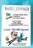 Welding Effects Pico LED Kit -- 3 LEDs, Resistors & Wire - Universal 5-19V AC/DC Input, All Scales, Evan Designs UPW