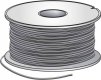 Just Plug -- Extension Wire - 50′ 15.2m, All Scales, Woodland Scenics 5683