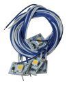 LED w/10′ 25.4cm Wire Leads 4-Pack - Light Genie(TM) -- Pearl White, HO, Model Rectifier Corp 25302