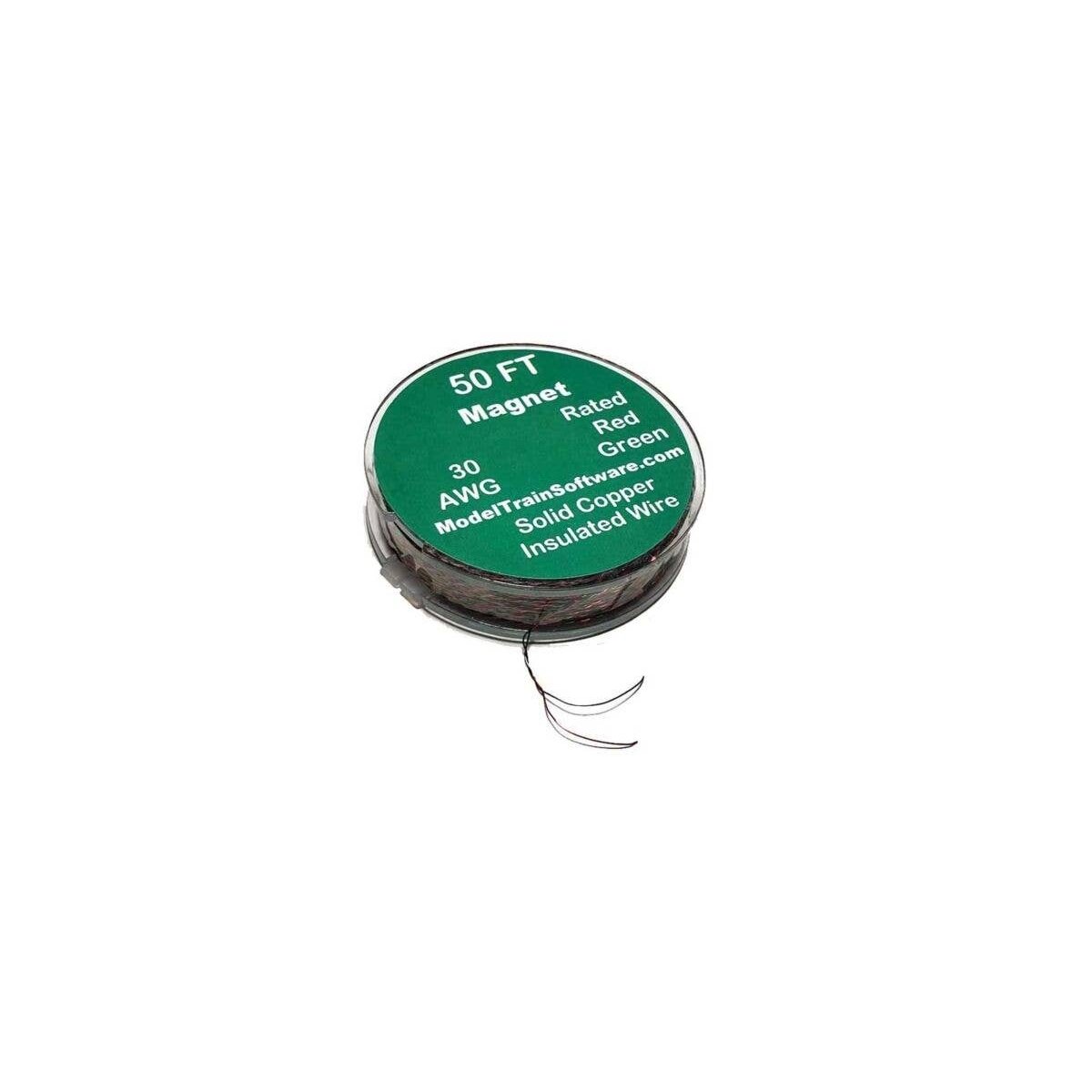 Twisted Magnet Wire -- 50′ 15.24m Spool, All Scales, Evan Designs MW50