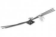 Tidy Wire - Kit - Just Plug Lighting System -- 12 - Wire Mounts, All Scales, Woodland Scenics 5717