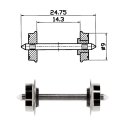 Wheel set -- Radsatz -- RP-25 - HO - Roco 40266