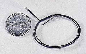 1.5V Micro Bulbs -- With Black Wire, All Scales, Cir-Kit Concepts Inc 101013