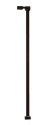 Single-Arm Square LED Light 3-Pack -- Bronze (cool white LED) 30 Scale Feet Tall, N, Atlas Model Railroad Co. 70000184