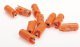 New Style Sockets pkg(10) -- Orange, All Scales, Marklin, Inc 71424
