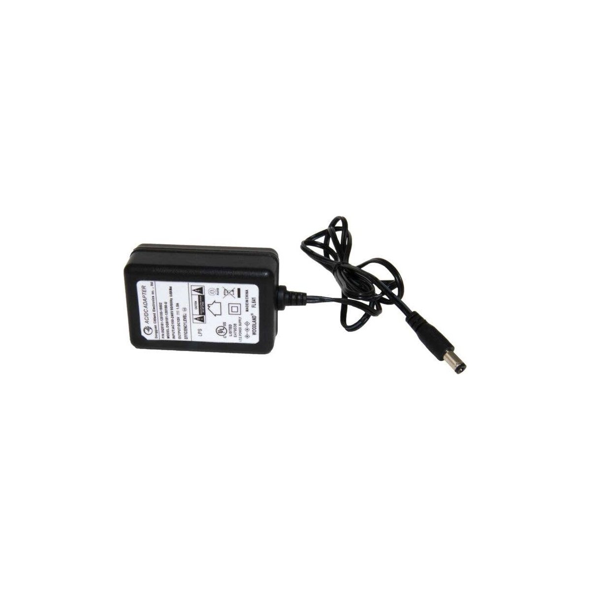 Power Supply- Optimizes Performance for Static King 785-639 (Sold Separately) -- Cord Len, All Scales, Woodland Scenics 641