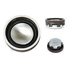 High-Bass Round Speaker -- 1-1/8′ 28mm Diameter, HO, Train Control Systems 1694