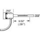 148-25 Bulk Pack - 25 Pairs 148 Whisker(R) Metal Couplers -- Medium (9/32′) Centerset Sha, HO, Kadee Quality Products 14825
