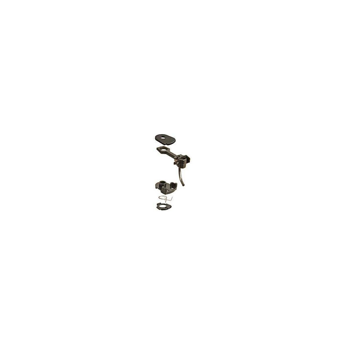 36 Plastic-Shank Coupler - Kit - Magne-Matic(R) -- Long 25/64′ Centerset w/233 Draft Gear Bo, HO, Kadee Quality Products 36