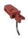 713 Plastic Knuckle Coupler -- Rust - 2 Pair, HOn3, Kadee Quality Products 713