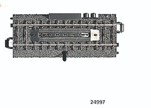 3-Rail C Track -- Electric Uncoupler Section, HO, Marklin, Inc 24997